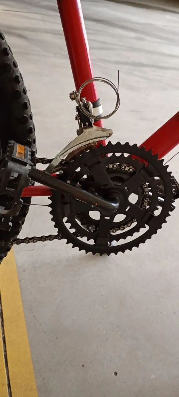 Bicicleta Houston aro 26 vermelha  - Foto 5