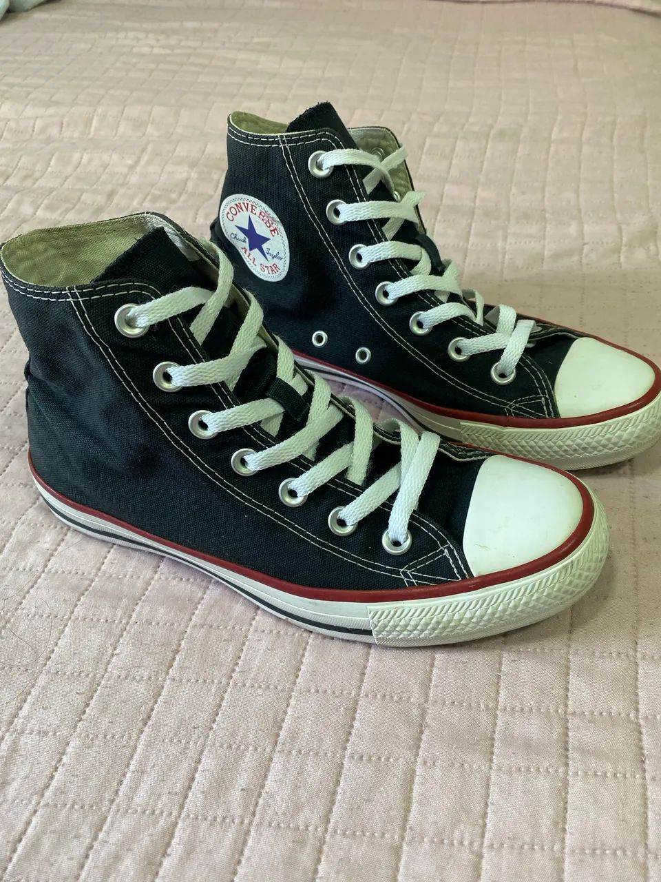 All Star Preto Cano Alto N°36 - Foto 2