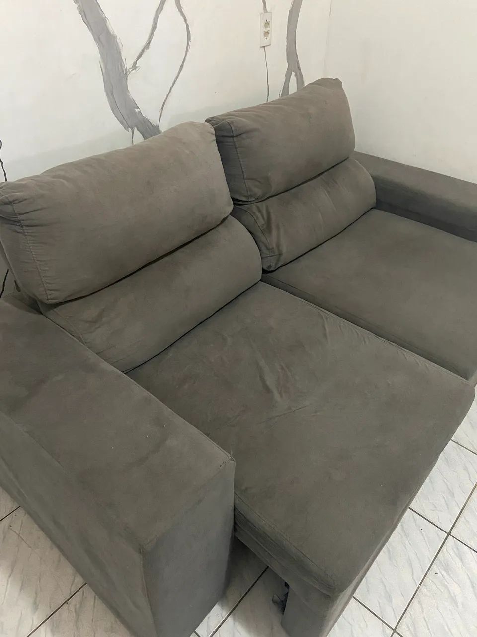 Sofá retrátril e reclinável  - Foto 2