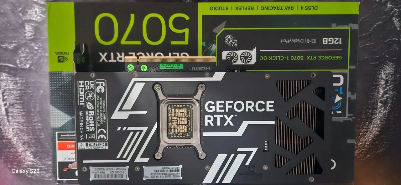Rtx 5070 Galax 12gb  - Foto 3