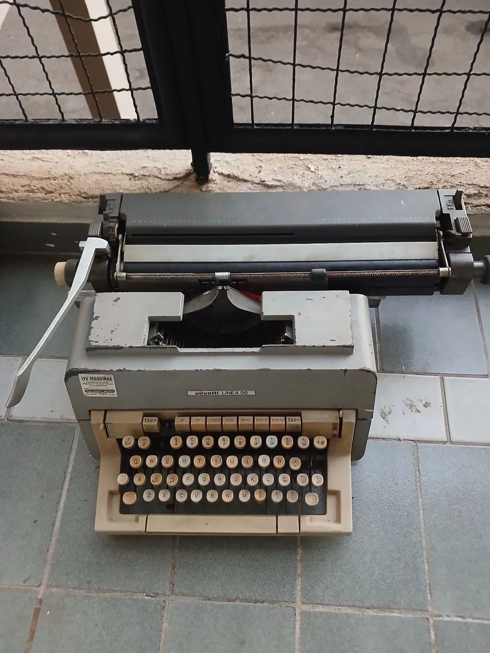 Máquina de tipografia 