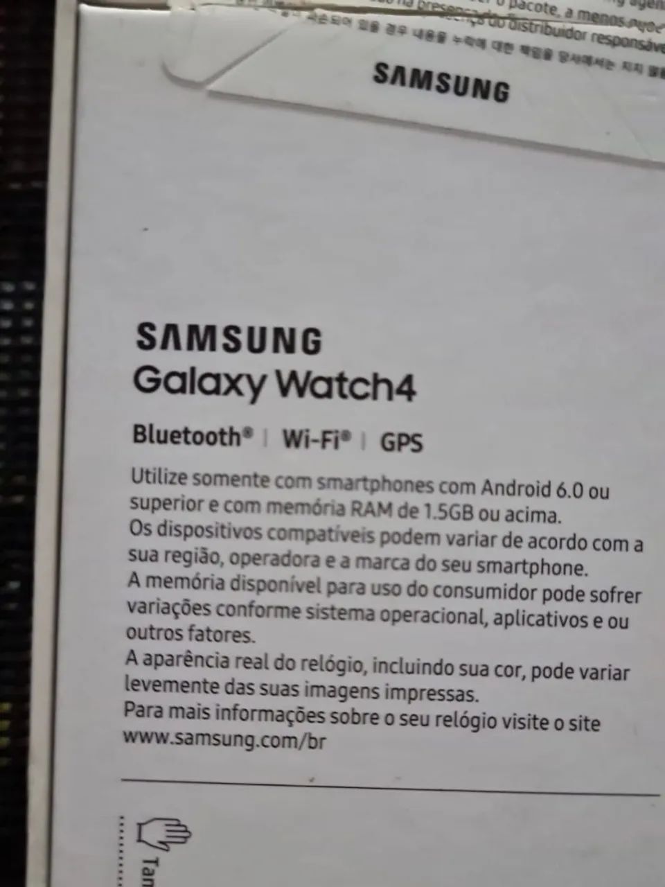 Samsung Galaxy Watch4 44mm - Completo com Acessórios - Foto 4