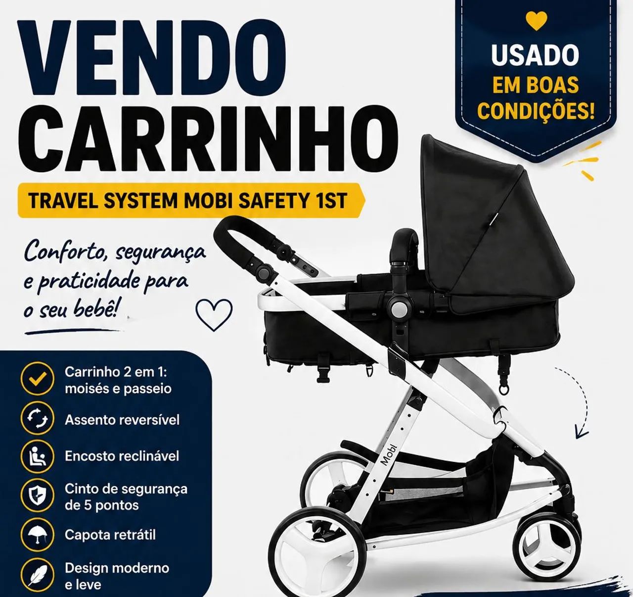 Carrinho de bebê 