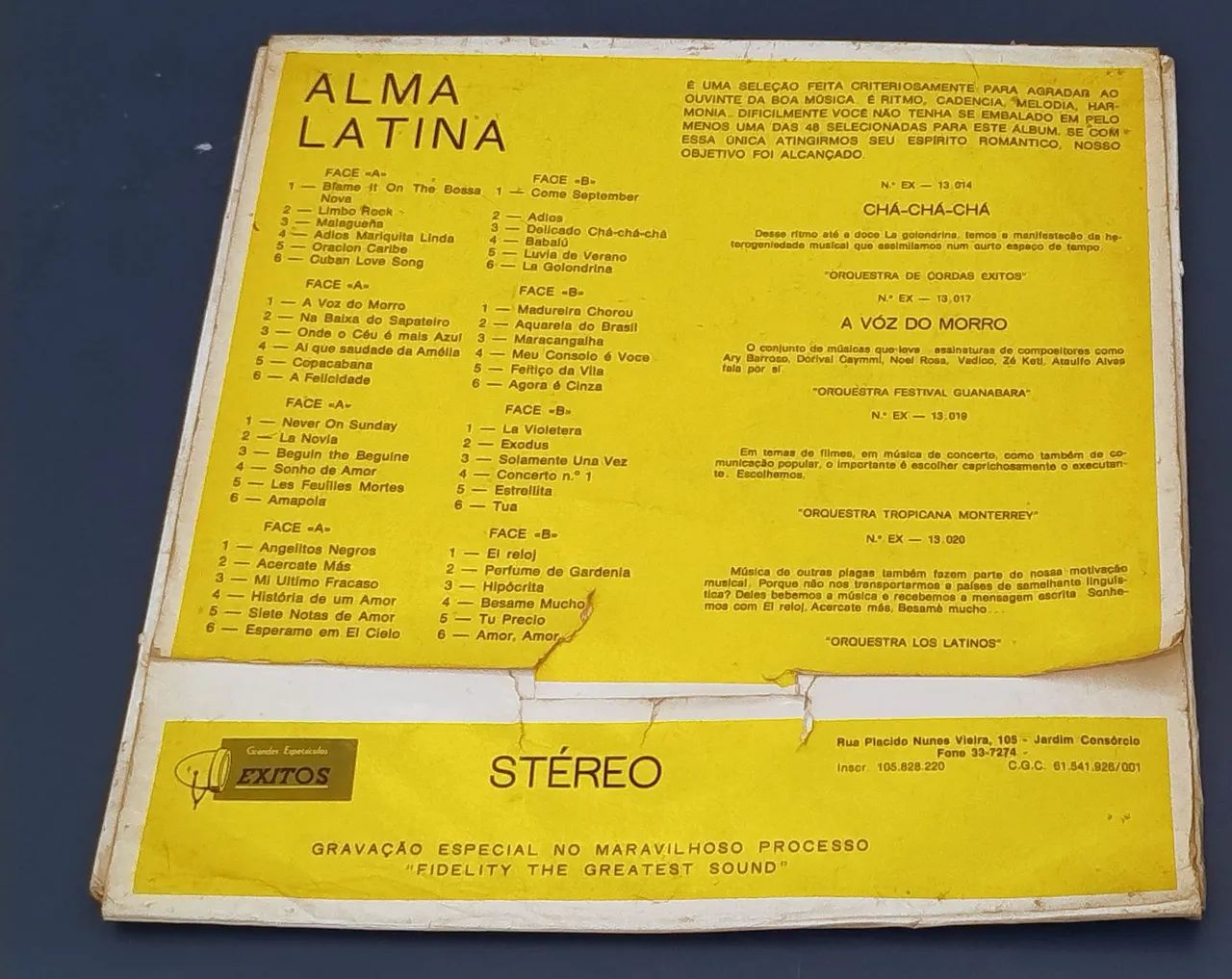 Coleção 4 Discos de Vinil Alma Latina - Foto 2