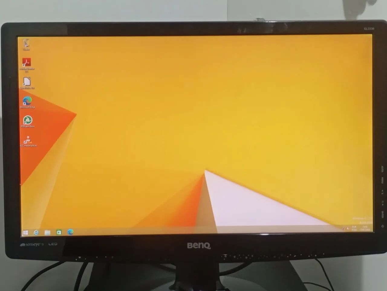 Monitor 22 Polegadas Benq, Tela Led WideScreen, entradas VGA-HDMI c/ Adaptador, Imgem Perf - Foto 3