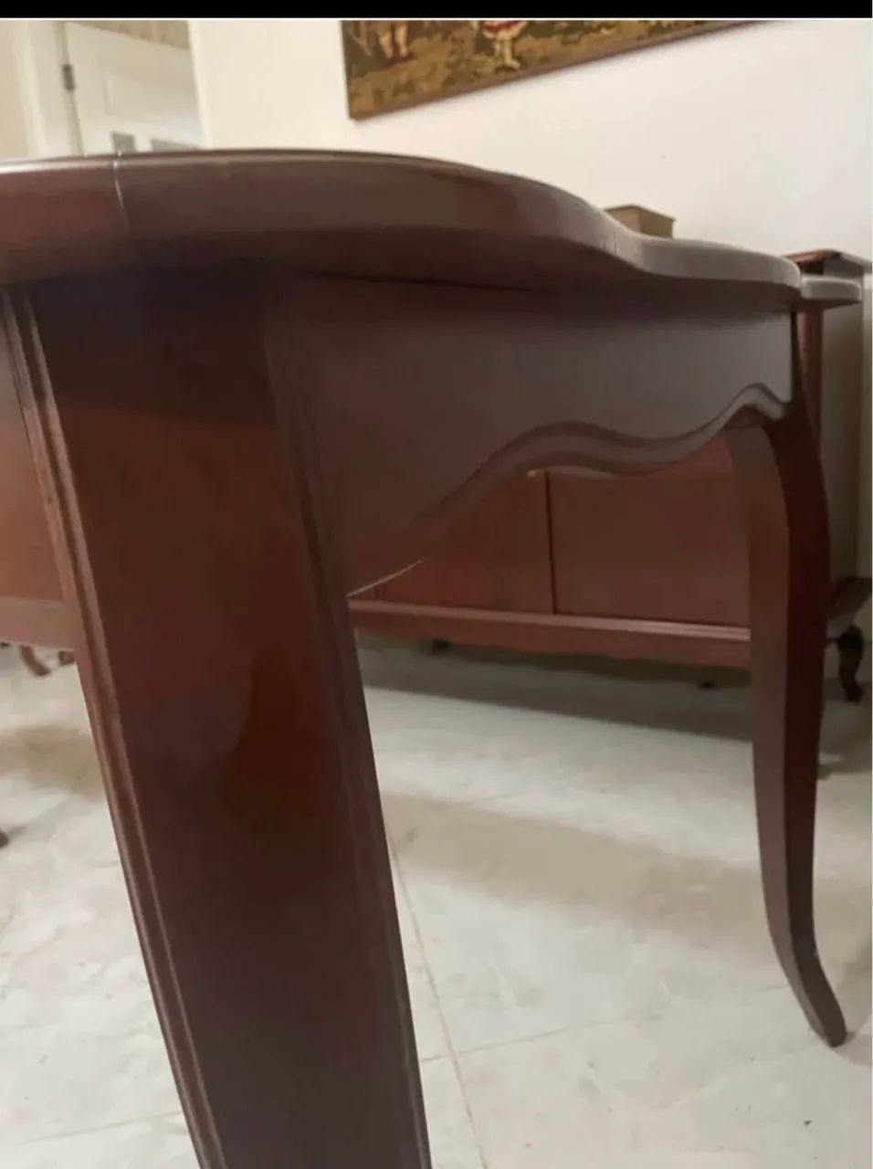 MESA DE JANTAR MODELO RETRO ( só modelo) - Foto 2