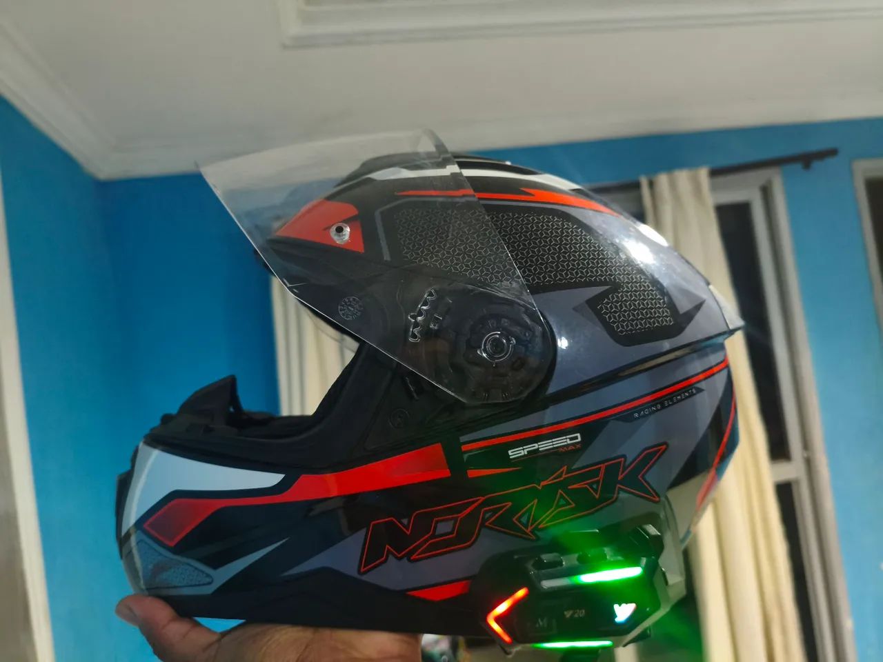 Capacete com Bluetooth  - Foto 2