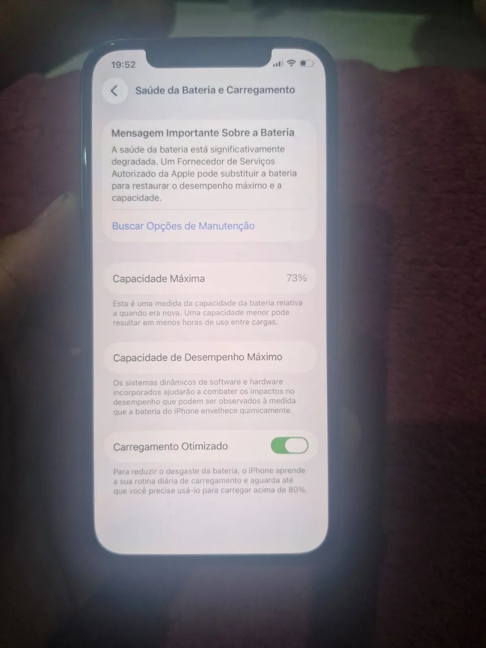 iPhone 12 256GB Preto - Funcionando Perfeitamente