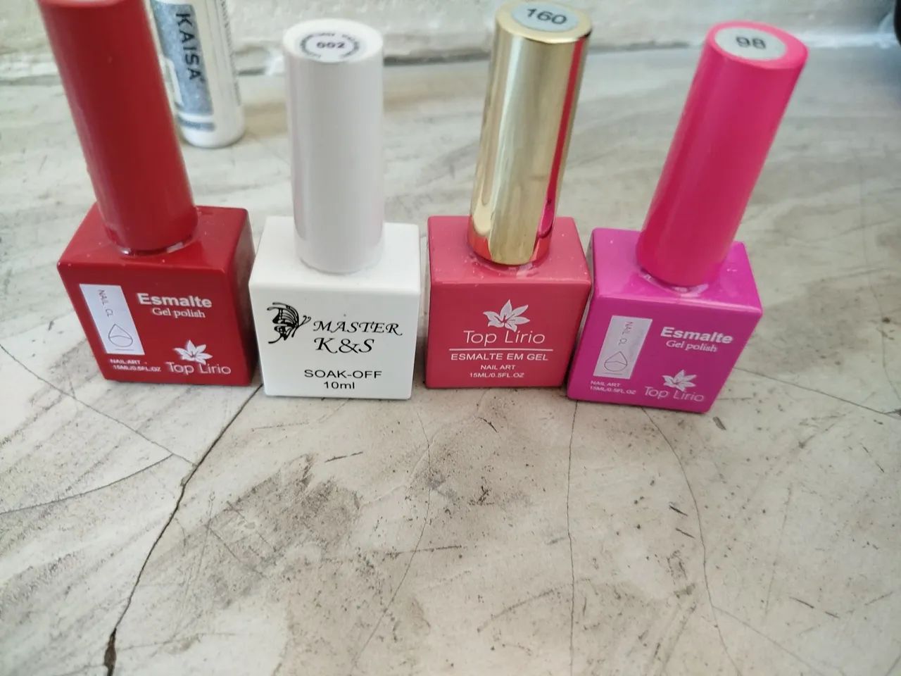 Vendo kit unha de gel em ótimo estado iniciante  - Foto 4