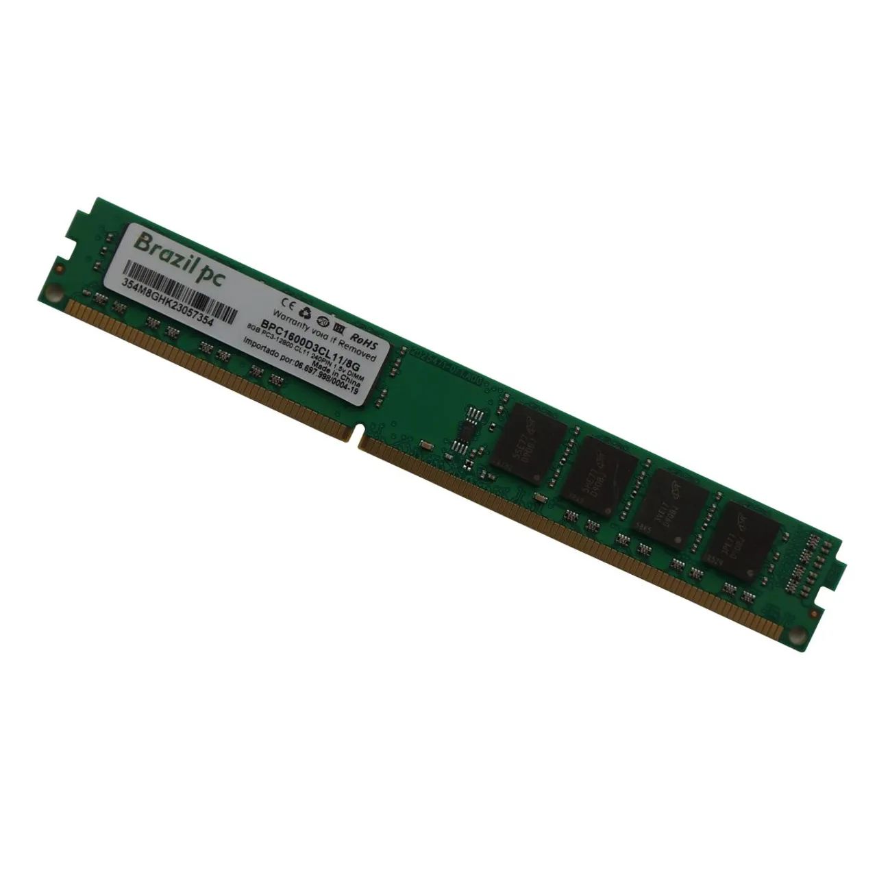 Memória ram ddr3 2x4 