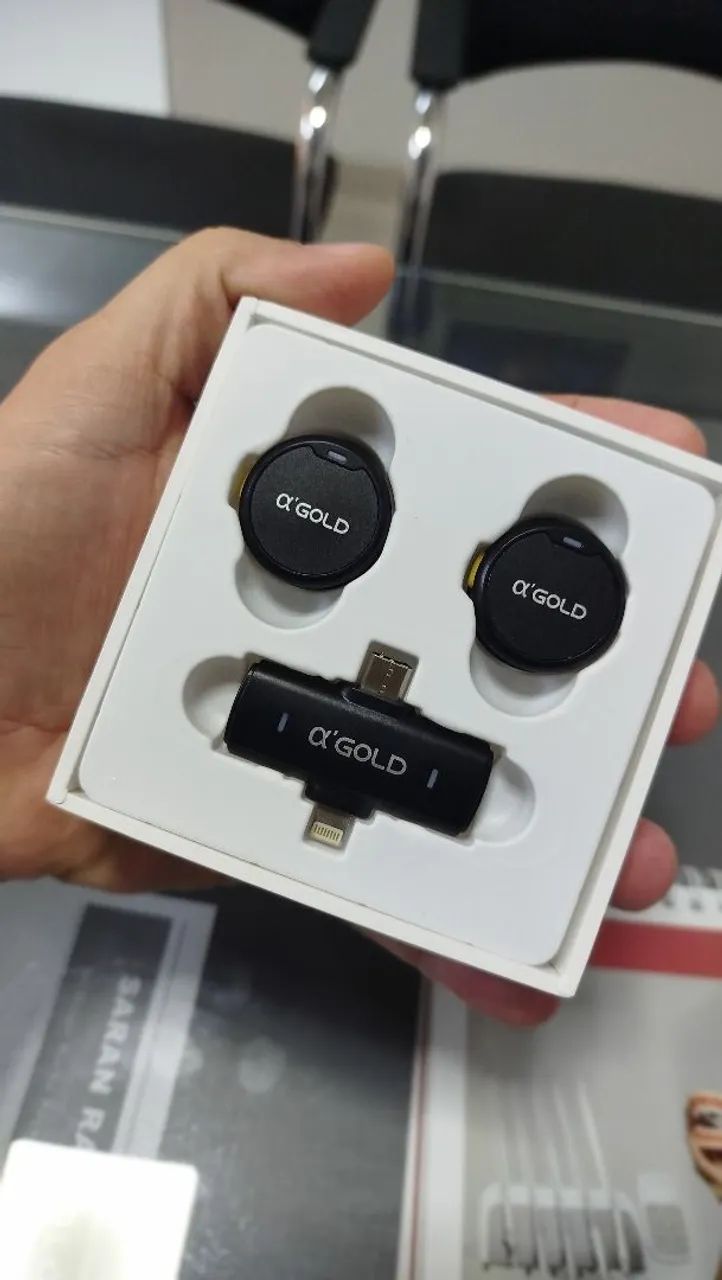 Microfone de Lapela 