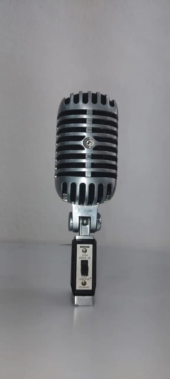 MICROFONE SHURE 55SH VINTAGE SEMI NOVO  
