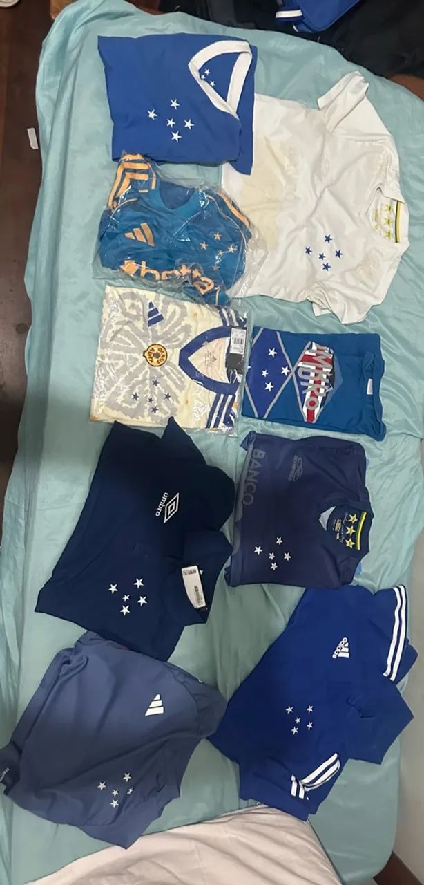 Kit camisas Cruzeiro