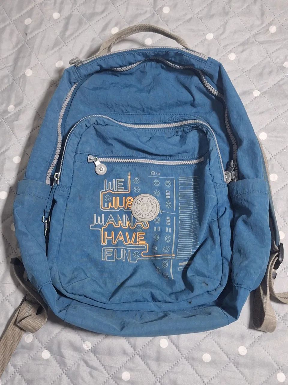 Mochila kipling original usada 