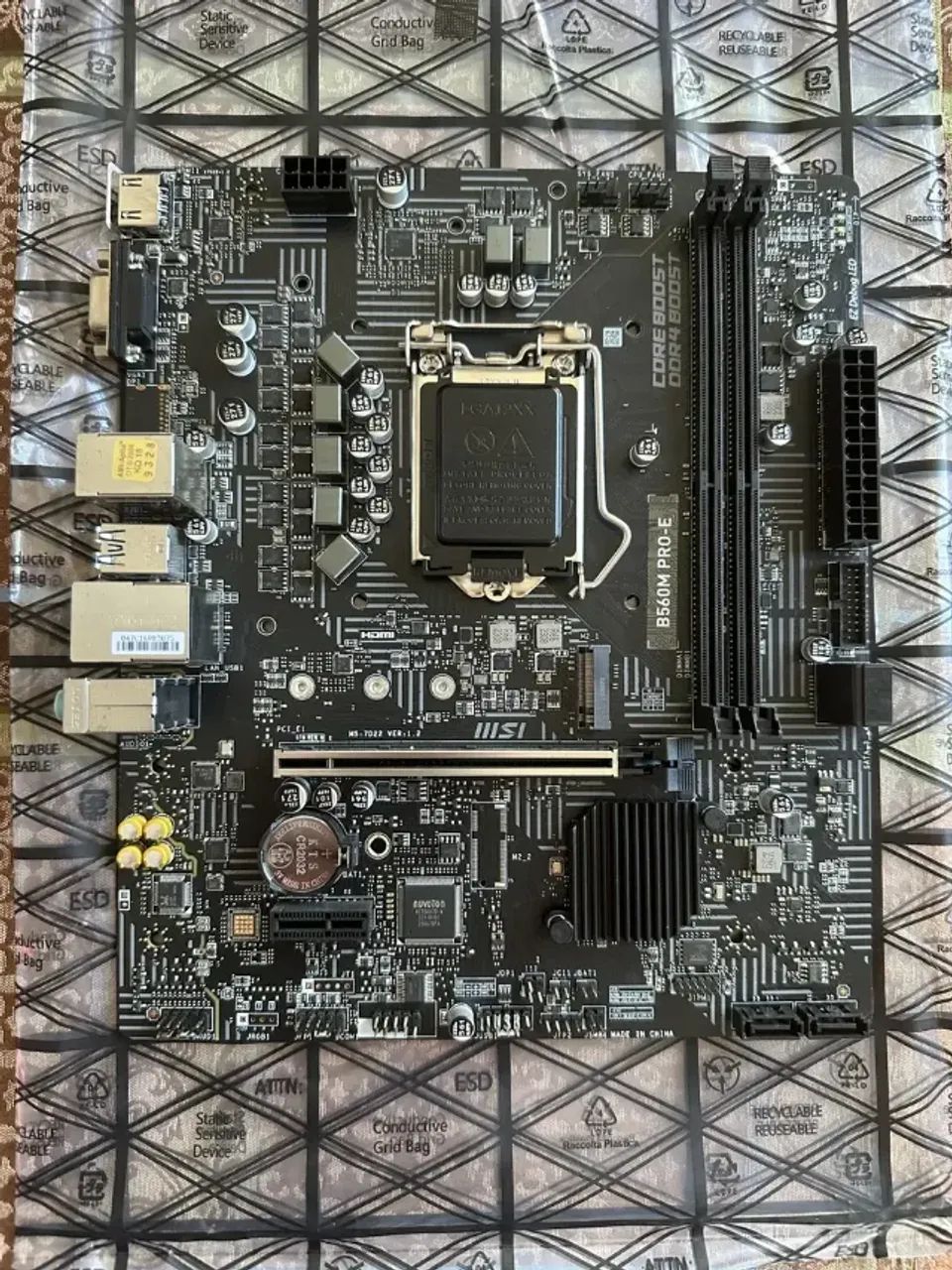 Placa Mãe Msi B560m Pro-e, Intel Lga 1200 Matx - Foto 2