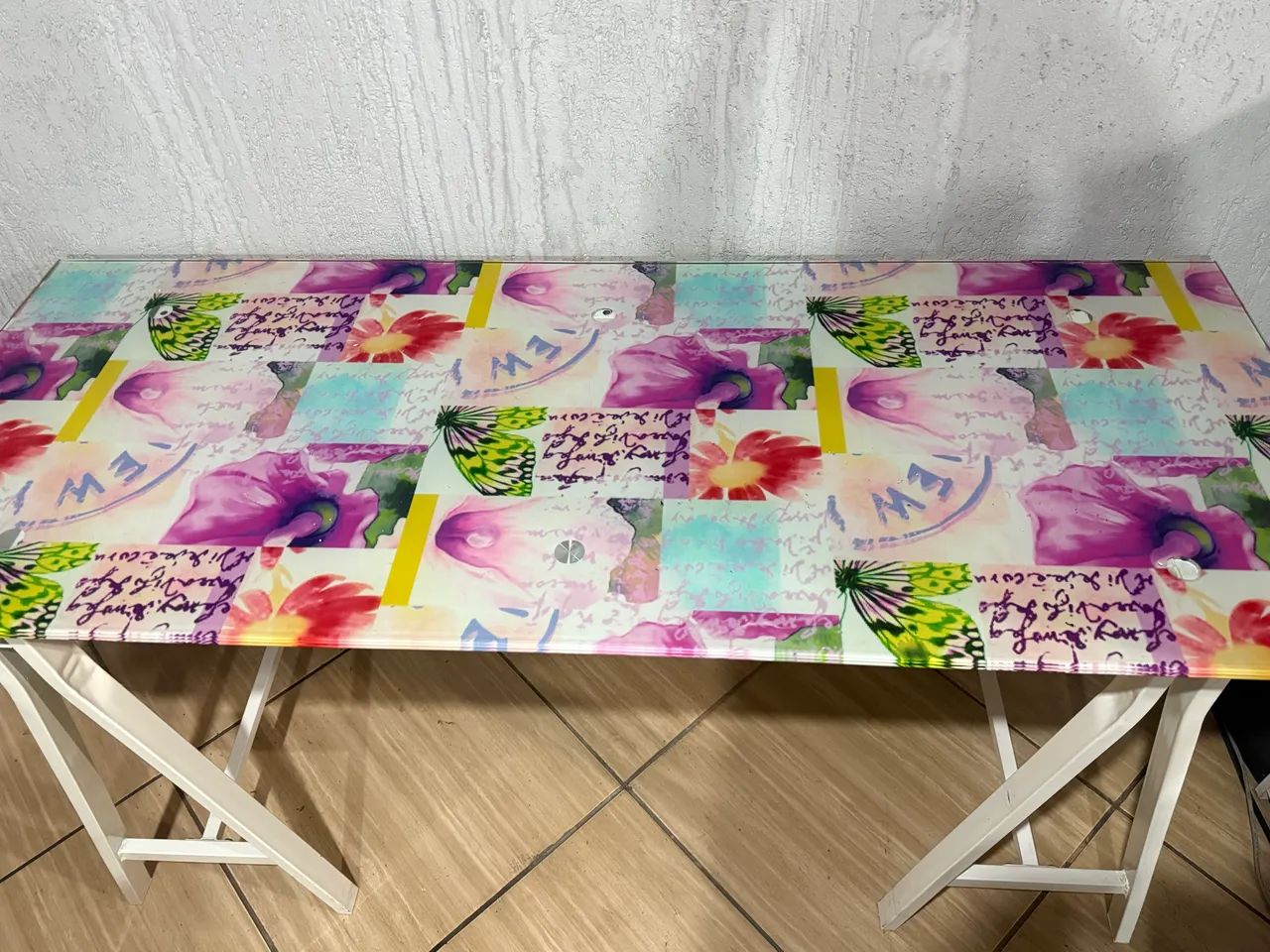 Mesa escritório vidro - Foto 2