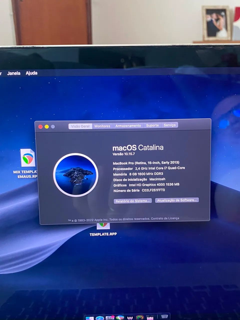 MacBook Pro 2013 i7 com defeito  - Foto 3