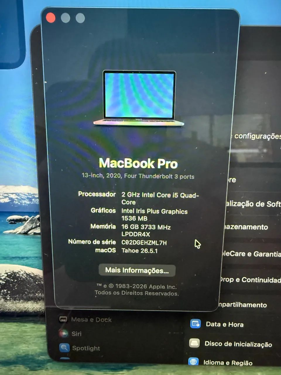 MacBook Pro 2020 (perfeito estado) - Foto 3