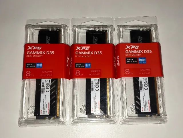 Memória RAM XPG 8GB 3200MHz