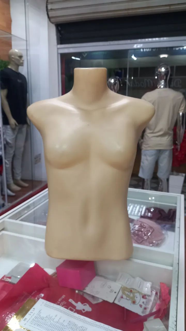 Manequim meio corpo feminino