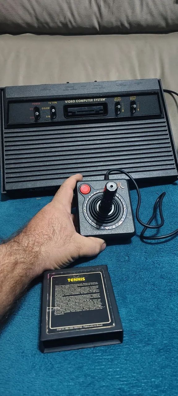 Atari 2600 completo e funcionando  - Foto 5