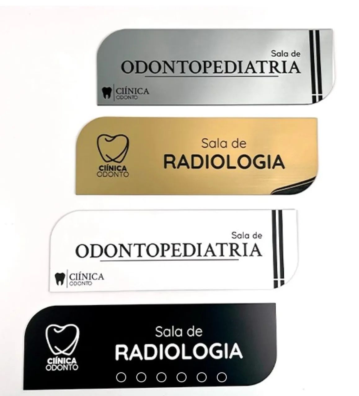 Placa para Porta Personalizada - Elegância e Profissionalismo para sua empresa