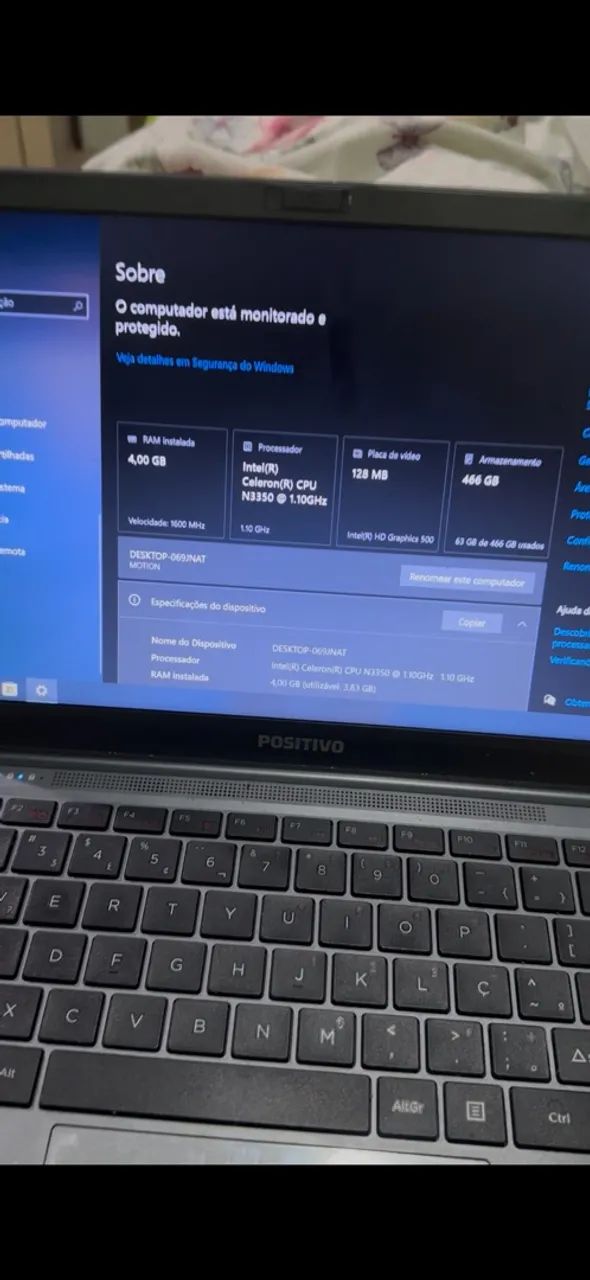Vendo notebook positivo - Foto 2
