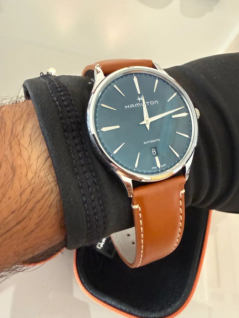 Hamilton Jazzmaster Thinline novo, na caixa - Foto 4