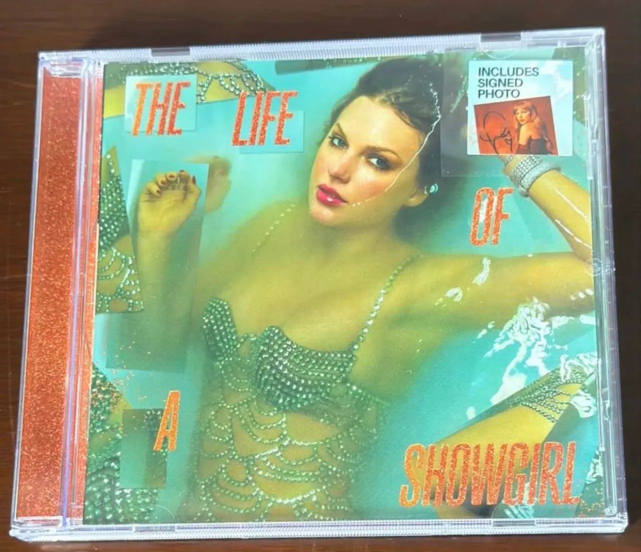 Taylor Swift CD AUTOGRAFADO The Life of a Showgirl - Foto 2