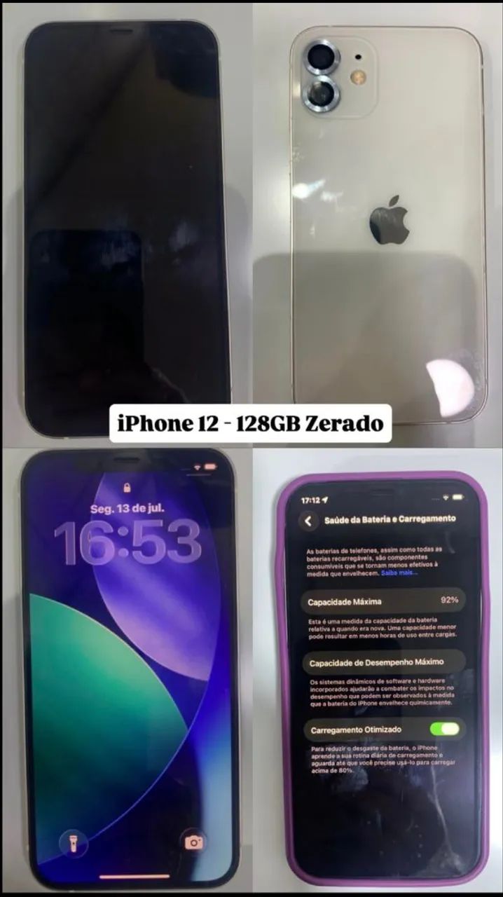 iPhone 12 - 128GB NOVO