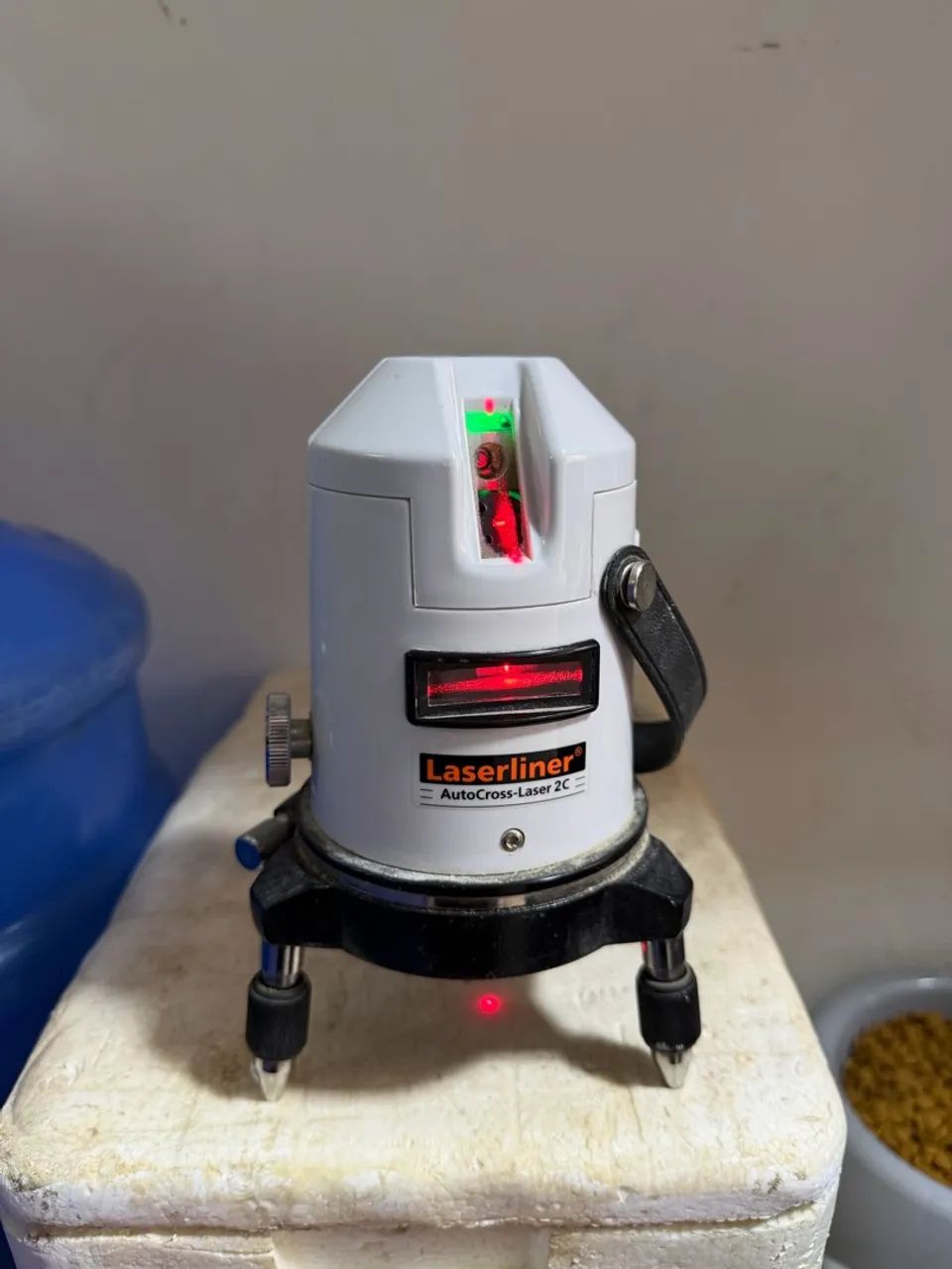 Laser duas linhas vermelhas laserline - Foto 3