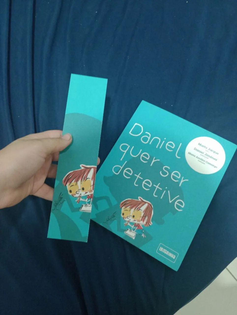 Livro Daniel quer ser detetive