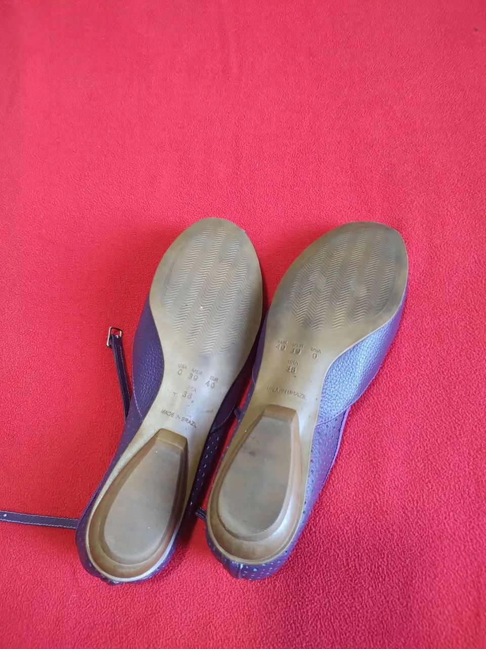 Sapato feminino roxo 38 - Foto 4