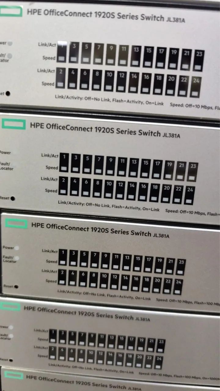 Lote Switchs Aruba - HP  - Foto 3