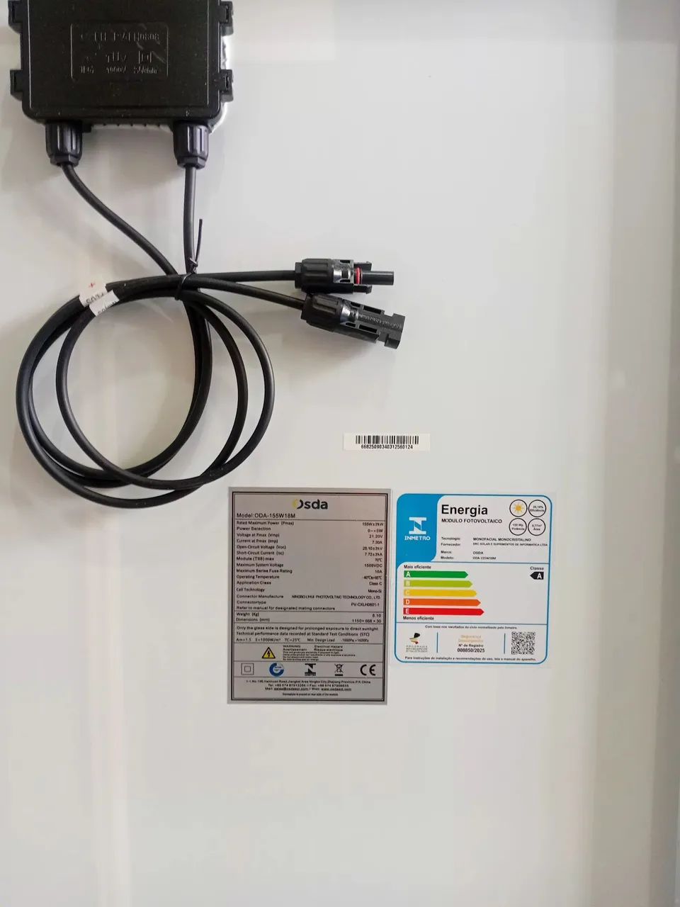 Painel solar 155w Osda Novo  - Foto 3