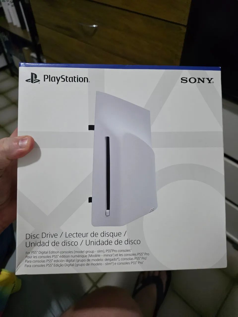 Leitor de disco PS5 (LACRADO)