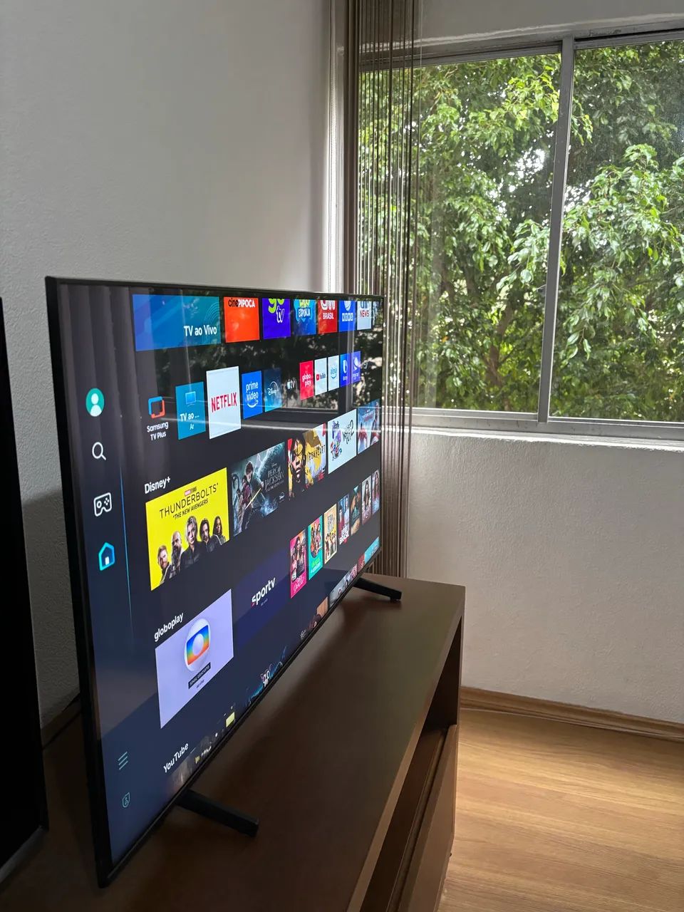 TV Samsung Smart 43 polegadas - 4K Crystal UHD ULTRA - Usada  - Foto 2