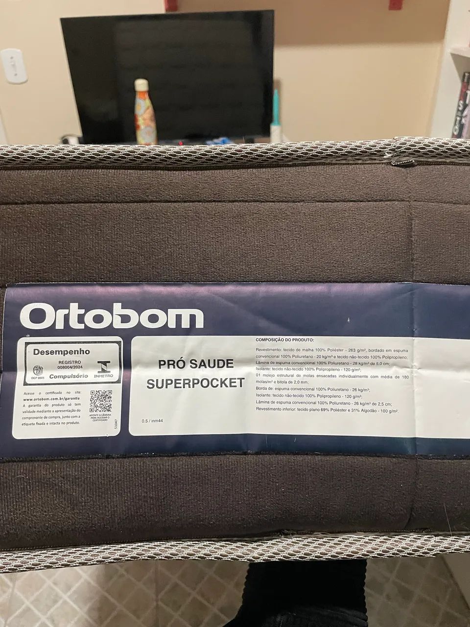 colchão ortobom pró-saúde superpocket