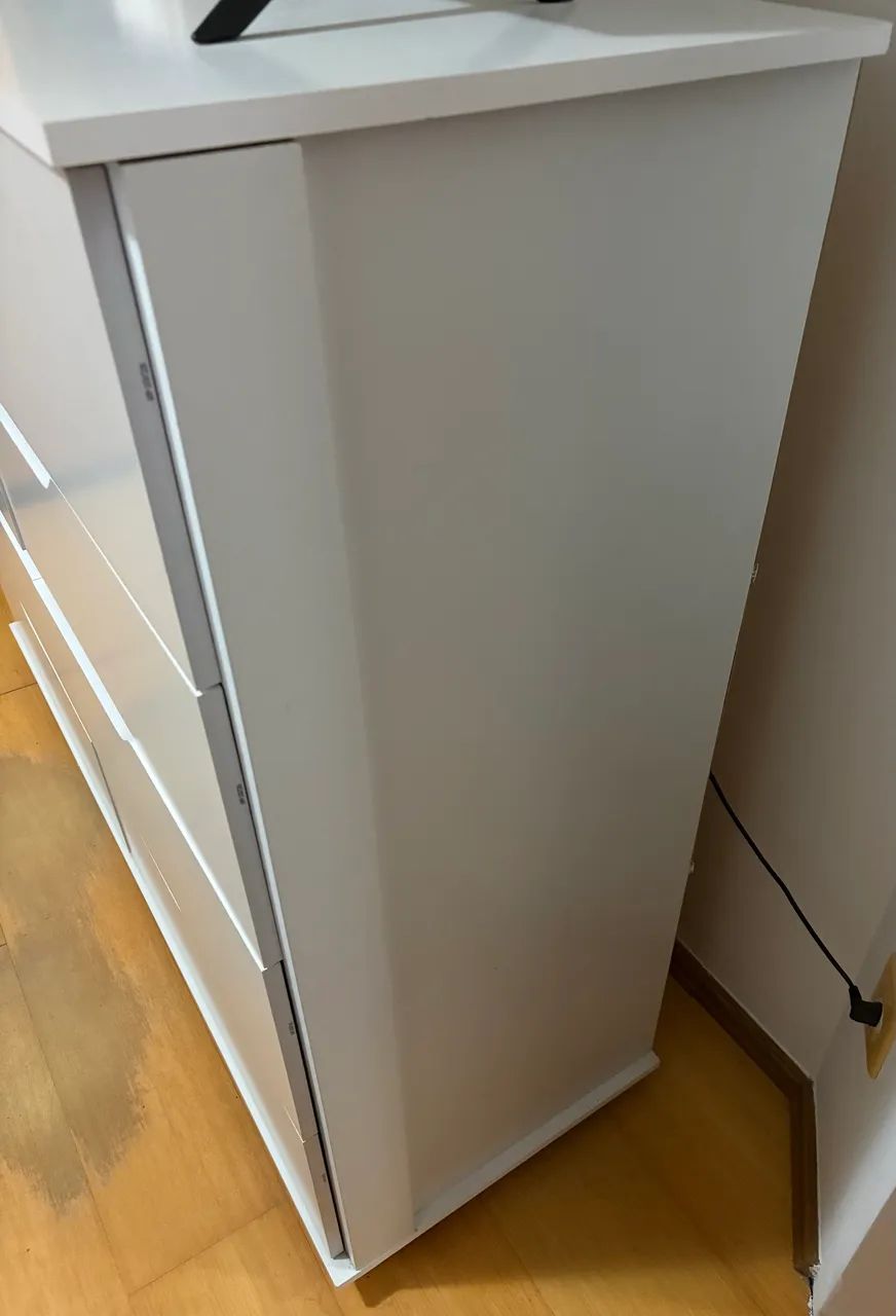 Cômoda em MDF com 8 gavetas - Foto 4