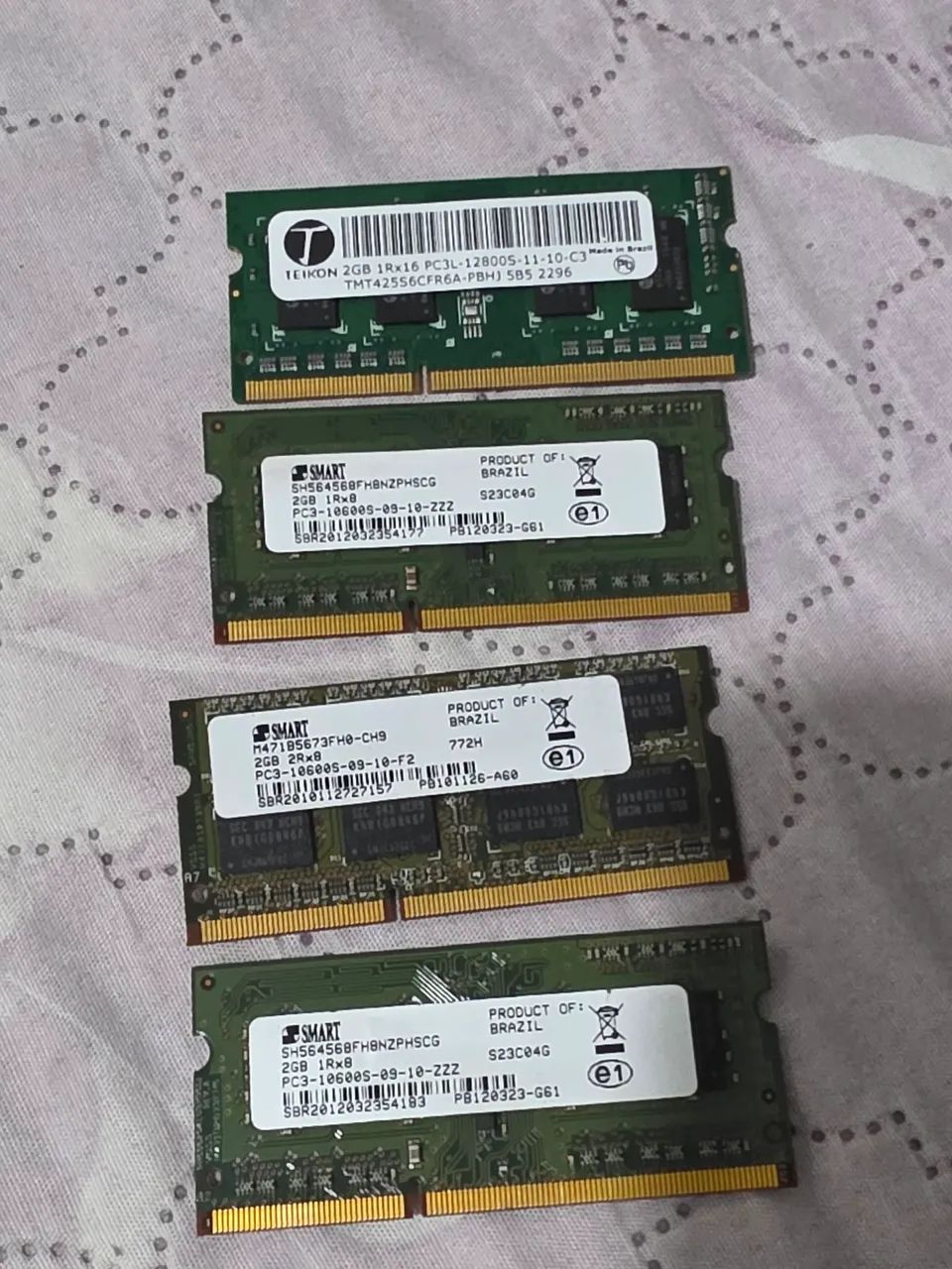 LOTE Memórias de notebook ou all in on 