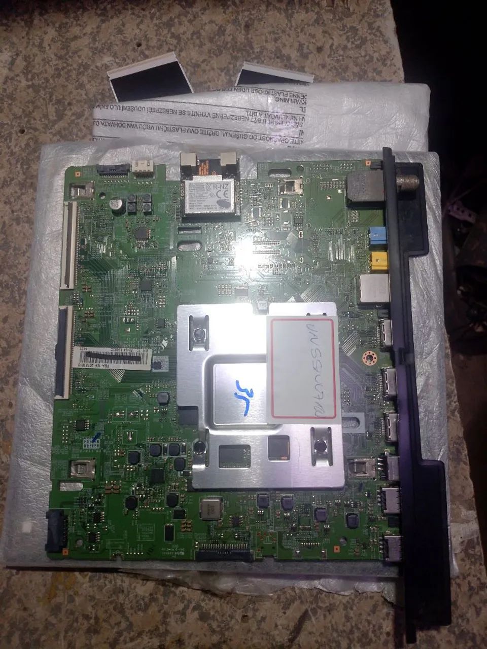 Placa principal de tv Samsung un55nu7100 funcionando perfeitamente 