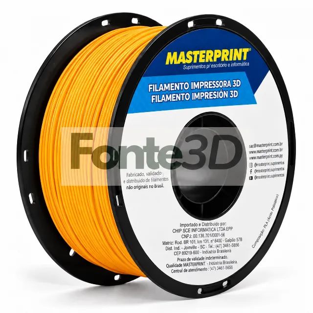 Filamento Petg Laranja - 1 Kg Masterprint - Foto 4