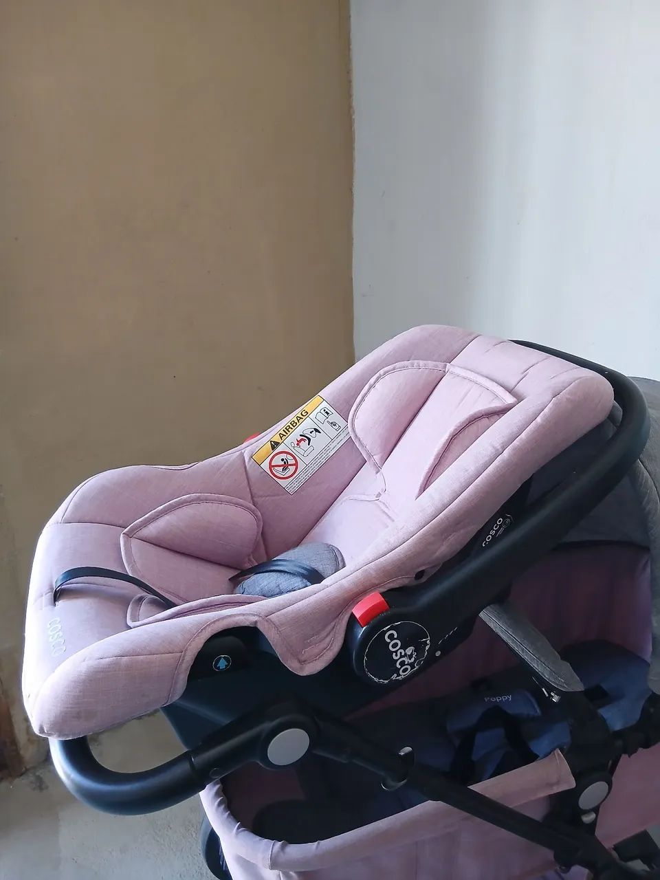 Carrinho de bebê +bebê conforto Cosco.  - Foto 5