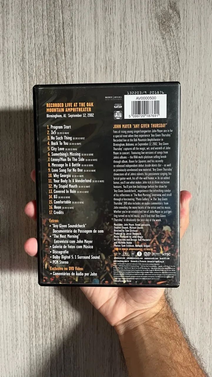 Combo John Mayer - CDs e DVDs  - Foto 4