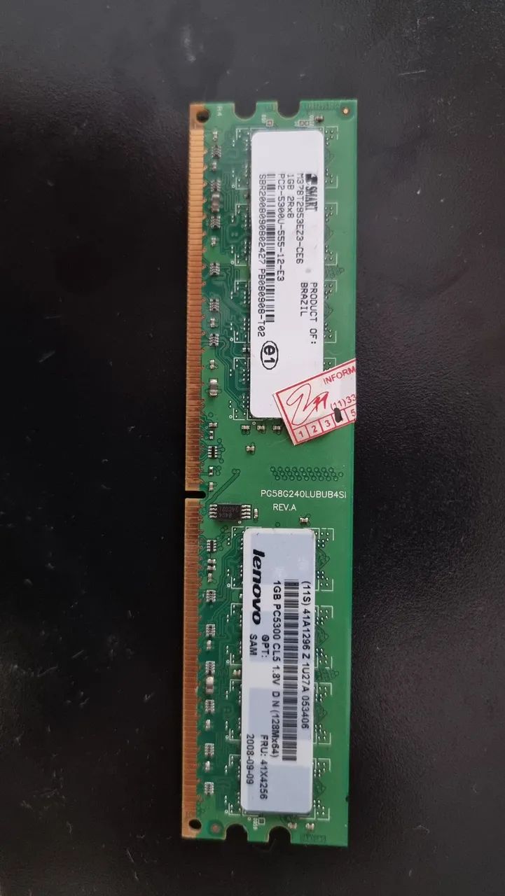 Processador core 2 duo e7200 + 2gb ddr2 + 1gb ddr2 + HD160gb - Foto 2