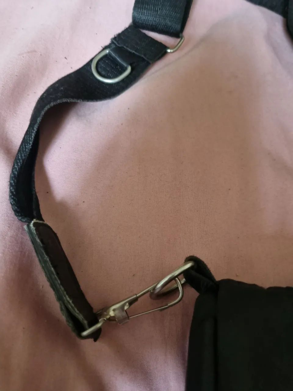Bolsa de nylon preta  - Foto 2