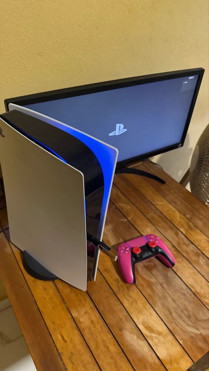Ps5 com leitor de disco - Foto 2