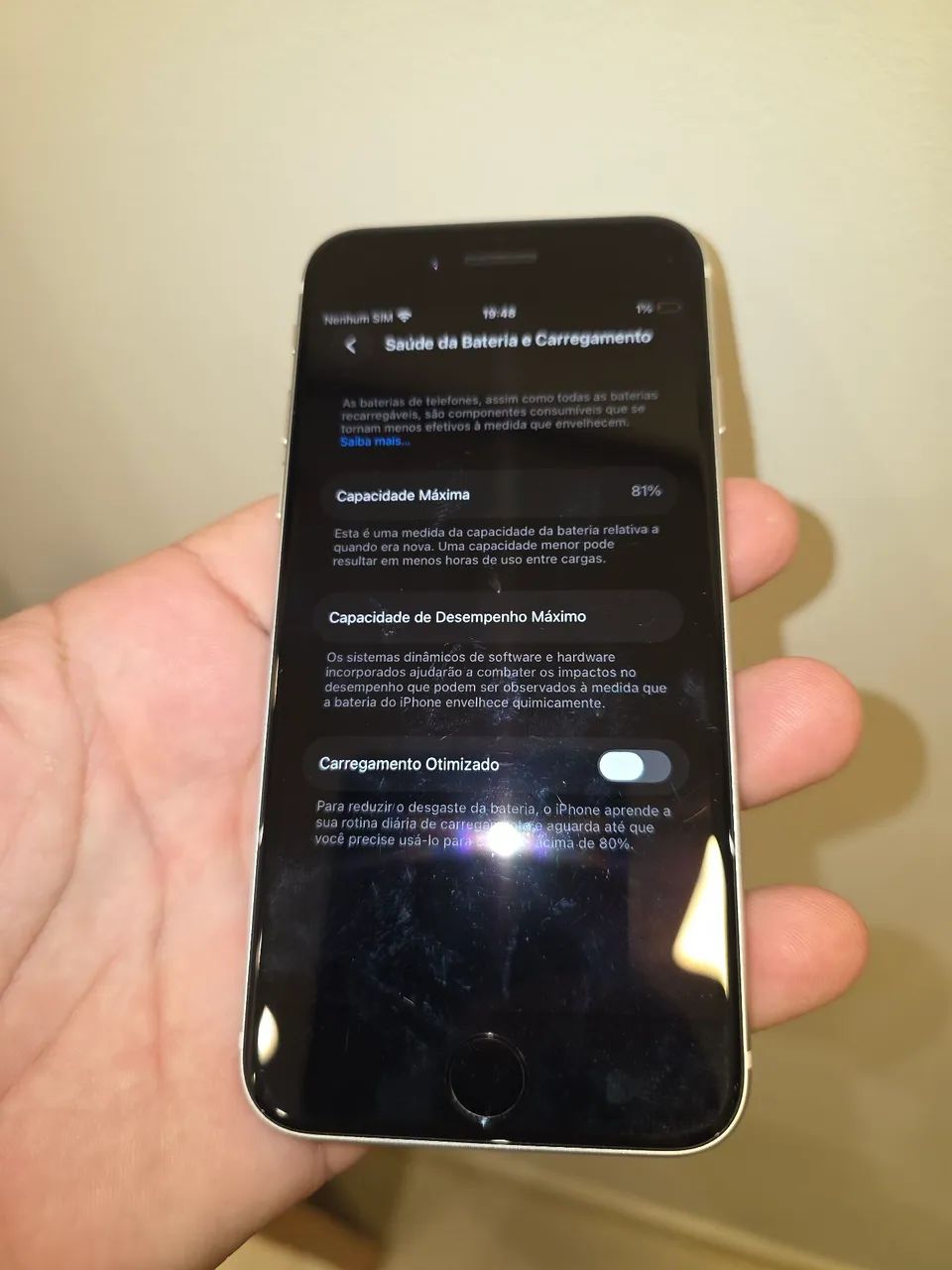 Iphone SE 2020 64gb branco - Foto 5