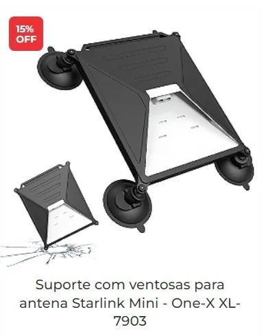 Starlink mini sem uso + acessórios - Foto 3