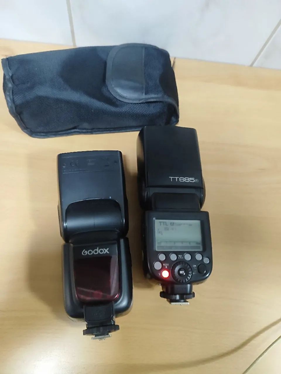 Flash GODOX TT685f para FUJI - Duas unidades  - Foto 5